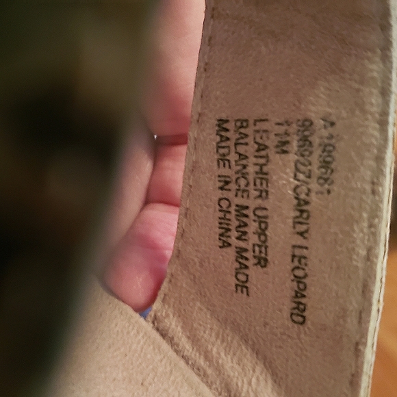 White Mountain Carly Animal Print Sandals 11-12M - Picture 3 of 4